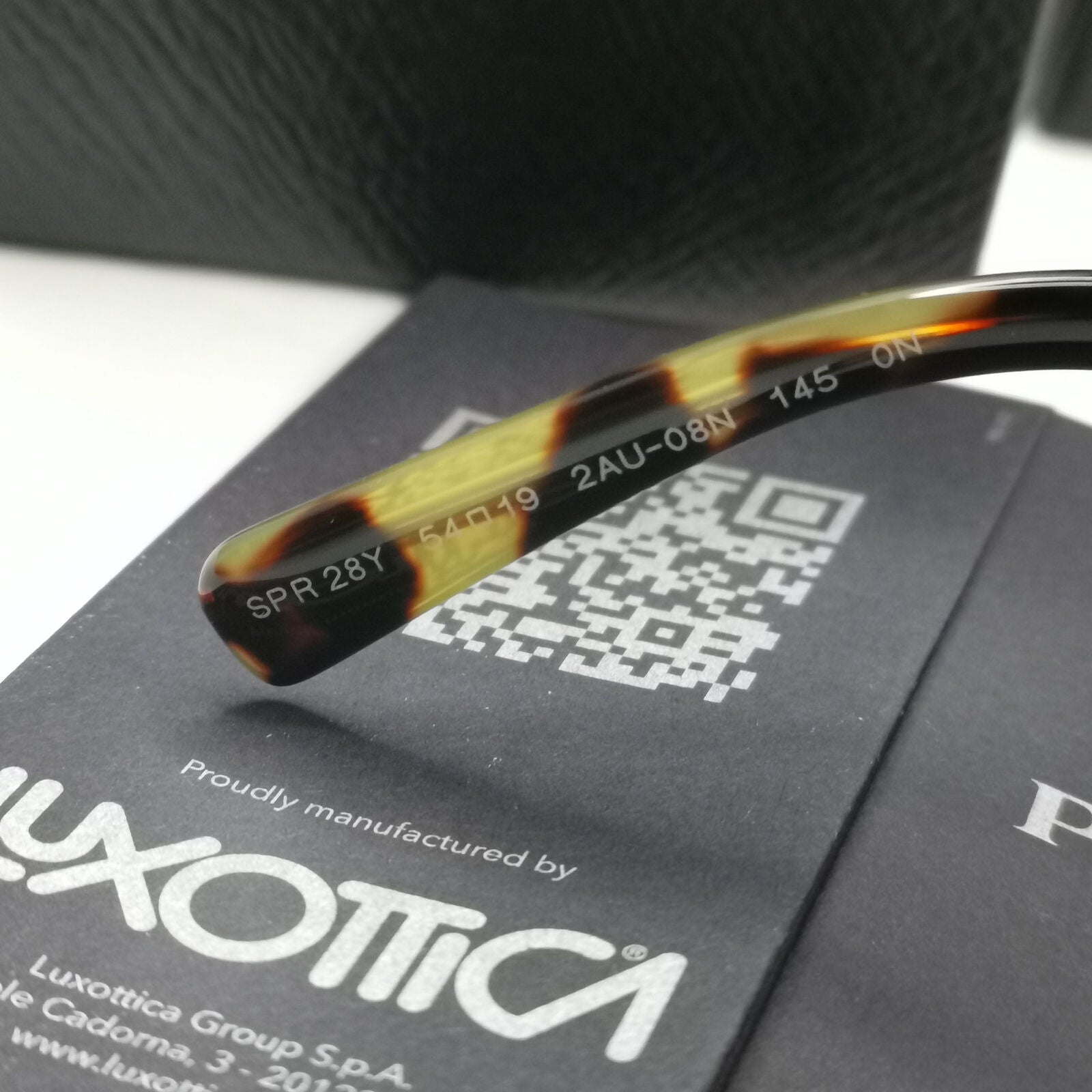 Prada Sunglasses Symbole Triangle Brown Havana Tortoise PR28YS SPR 28Y 2AU-08N