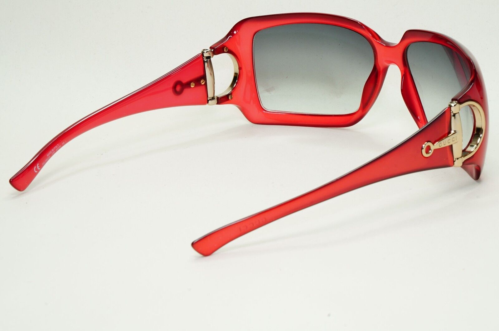 Gucci Sunglasses 2010 Vintage Sunglasses Pale Red Gold Grey GG 2562/S Z7P 250924