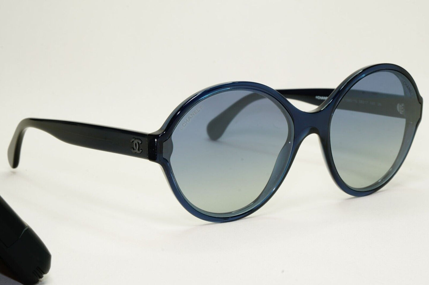 Chanel Sunglasses Dark Blue Gradient Round 5387 c.1390/1G 58mm