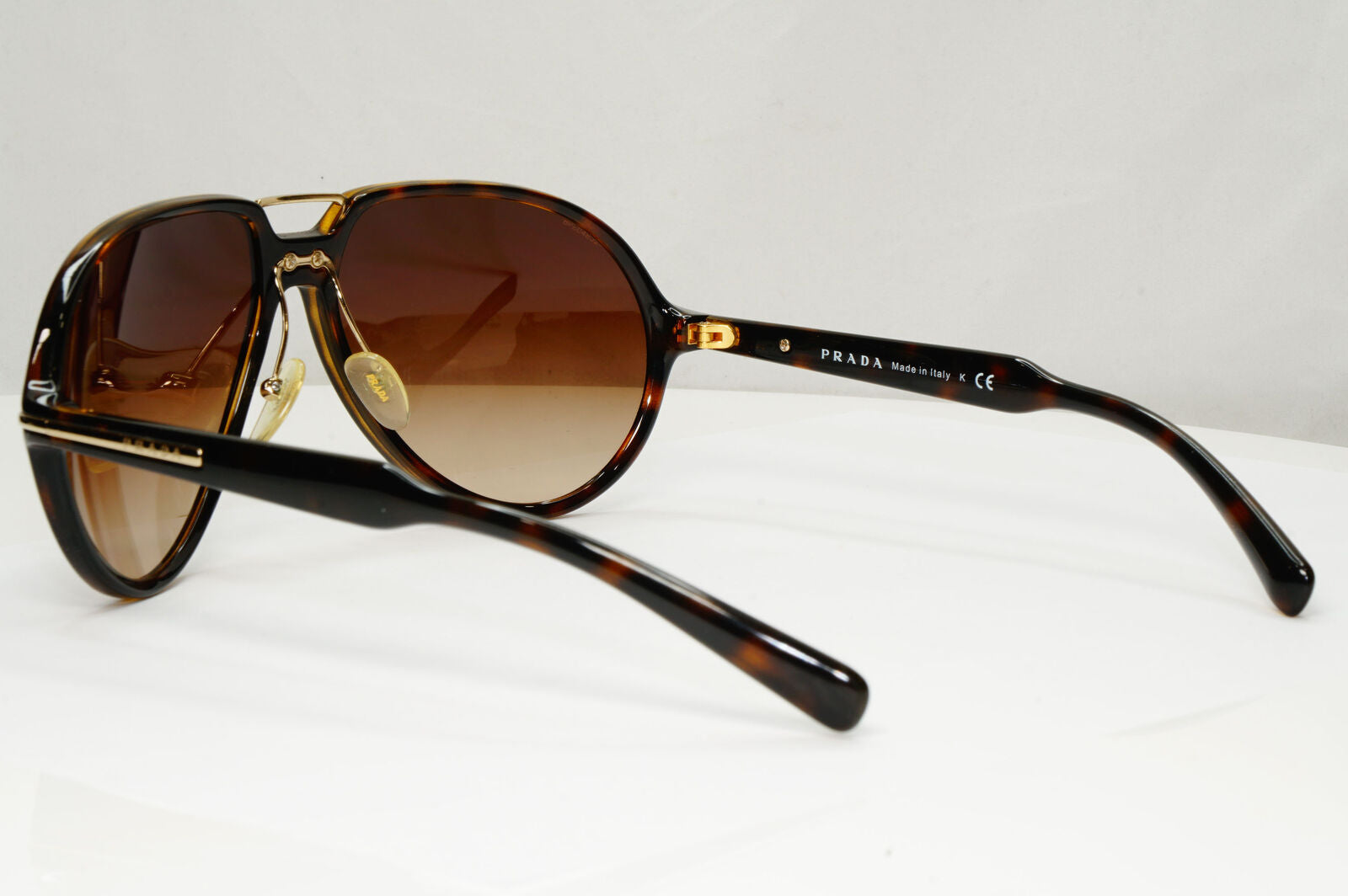 Prada 2009 Sunglasses Brown Tortoiseshell Pilot PR20NS SPR 20N 2AU-6S1 110123