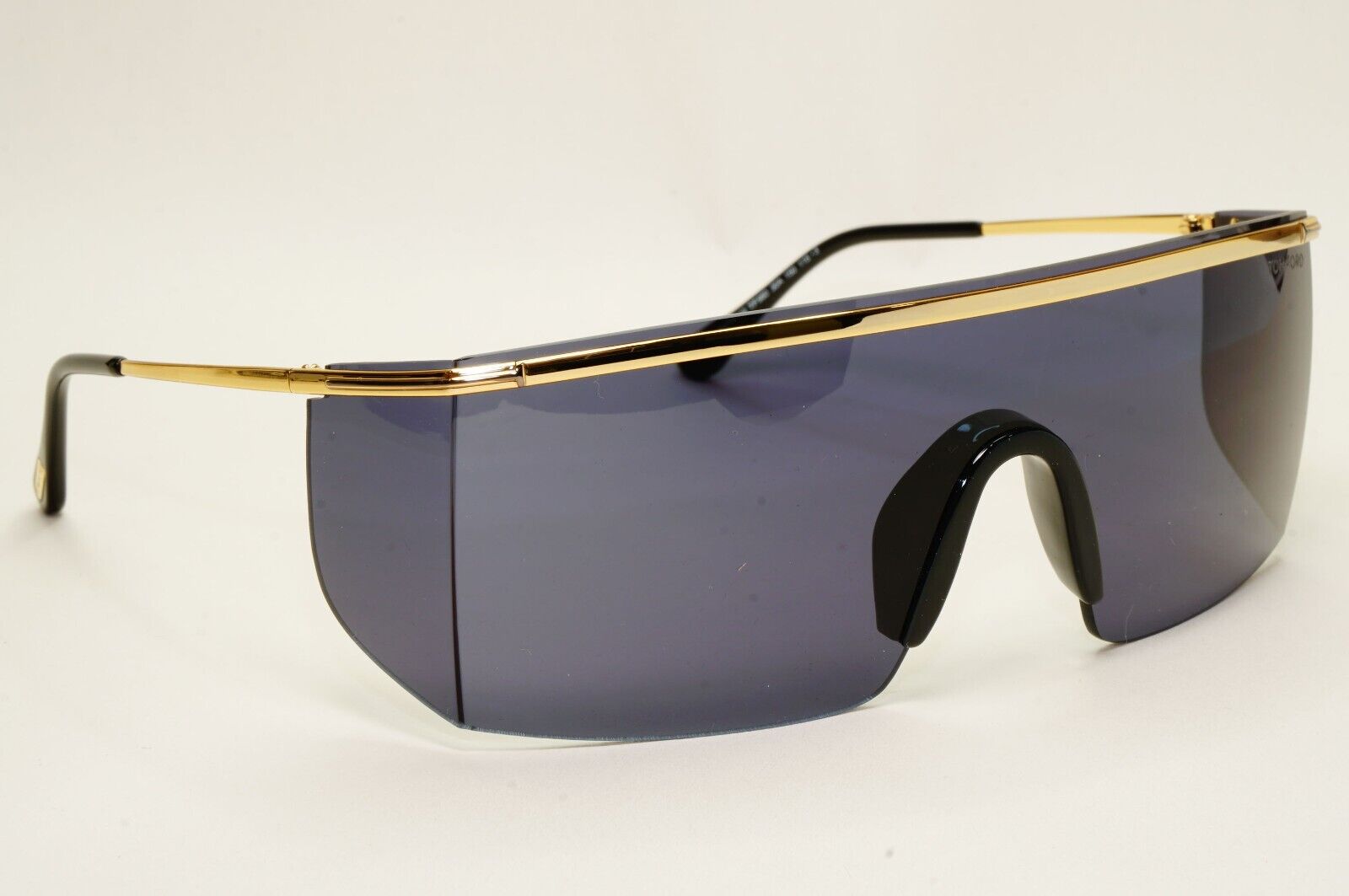 Tom Ford Sunglasses Pavlos-02 Gold Grey Shield Square FT0980 TF 980 30A