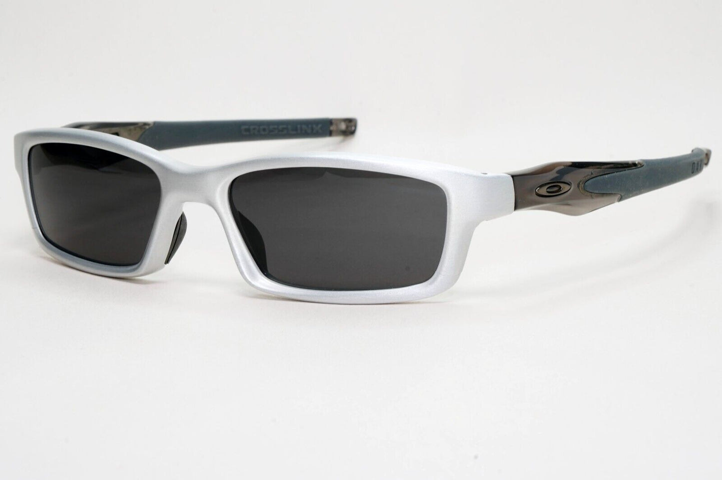 Oakley Sunglasses Crosslink Pro Aluminum Brushed Metal Frame Grey OX 3127 07