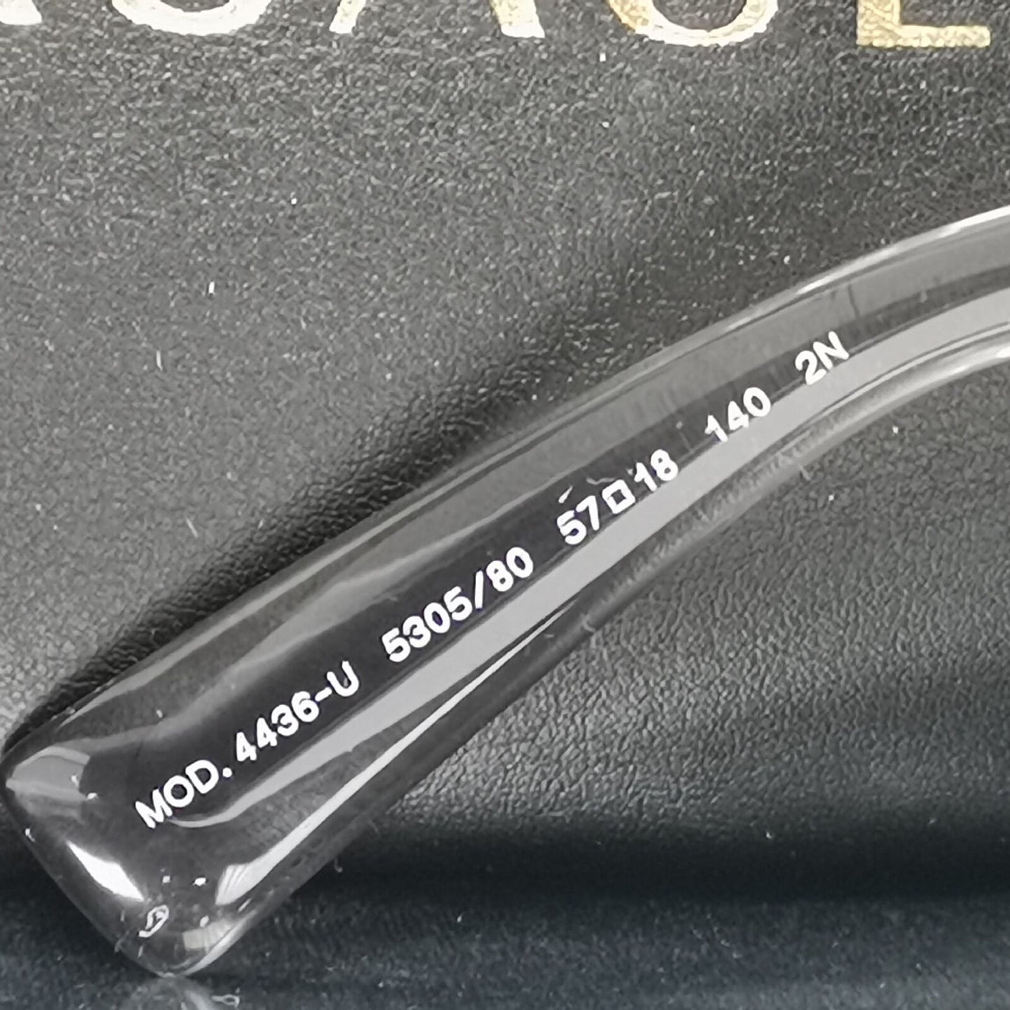 Versace Sunglasses Transparent Grey Gold Square Medusa Biggie MOD 4436-U 5305/80