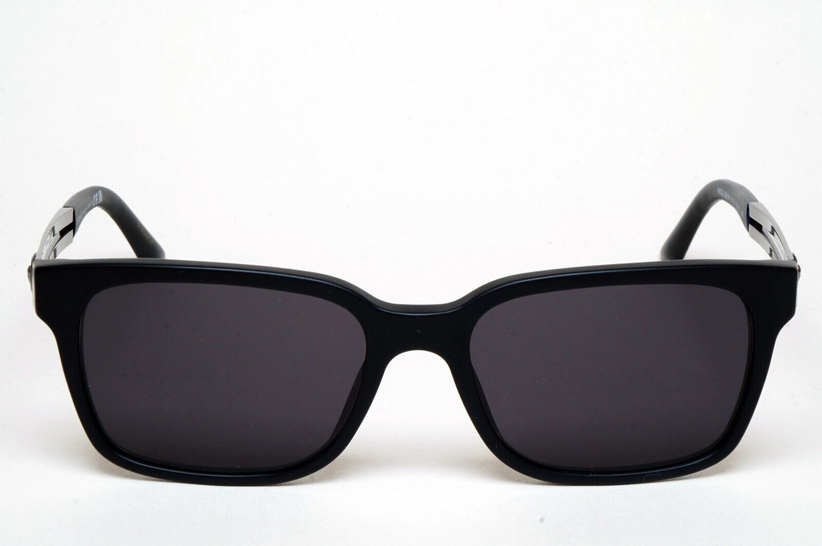 Versace Sunglasses Black Matte Gunmetal Medusa Meander MOD VE 3218 5122 53mm
