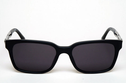 Versace Sunglasses Black Matte Gunmetal Medusa Meander MOD VE 3218 5122 53mm