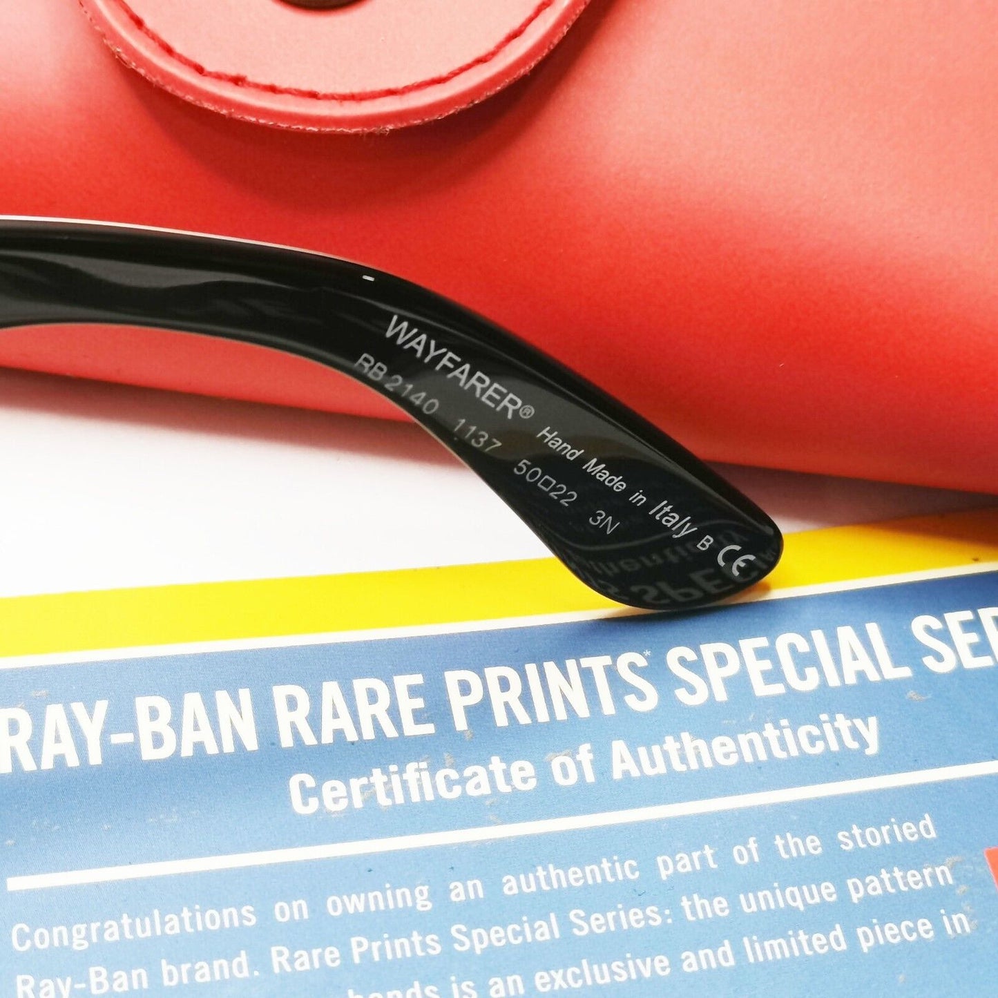 Ray-Ban Sunglasses Wayfarer Rare Prints Special Series 1 Flowers RB 2140 1137