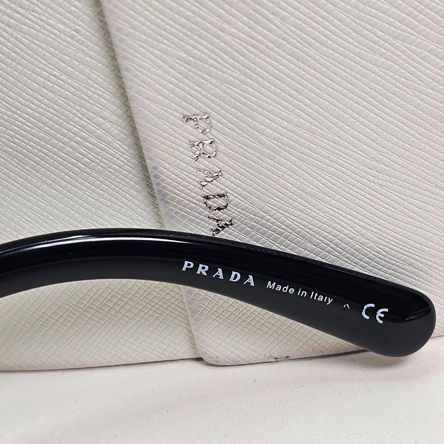 Prada Sunglasses Swirl Baroque Black Round PR27NS SPR 27N 1AB-3M1 061024