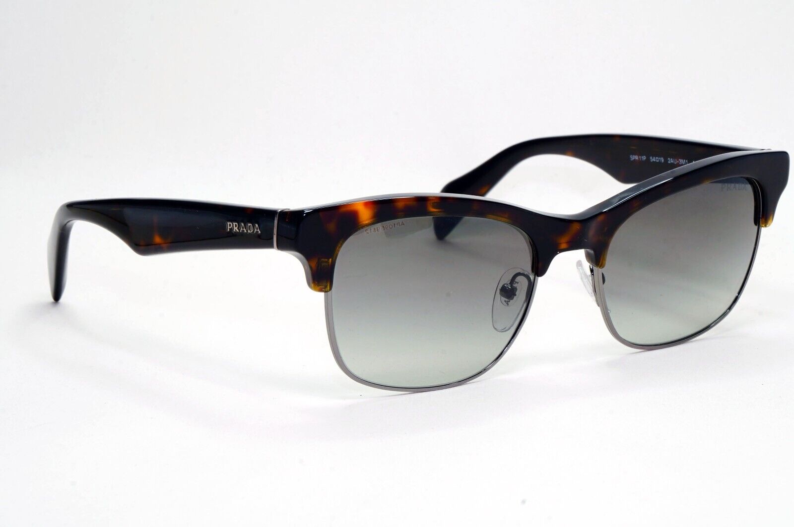 Prada Sunglasses 2012 Vintage Square Brown Grey PR11PS SPR 11P 2AU-3M1 081024