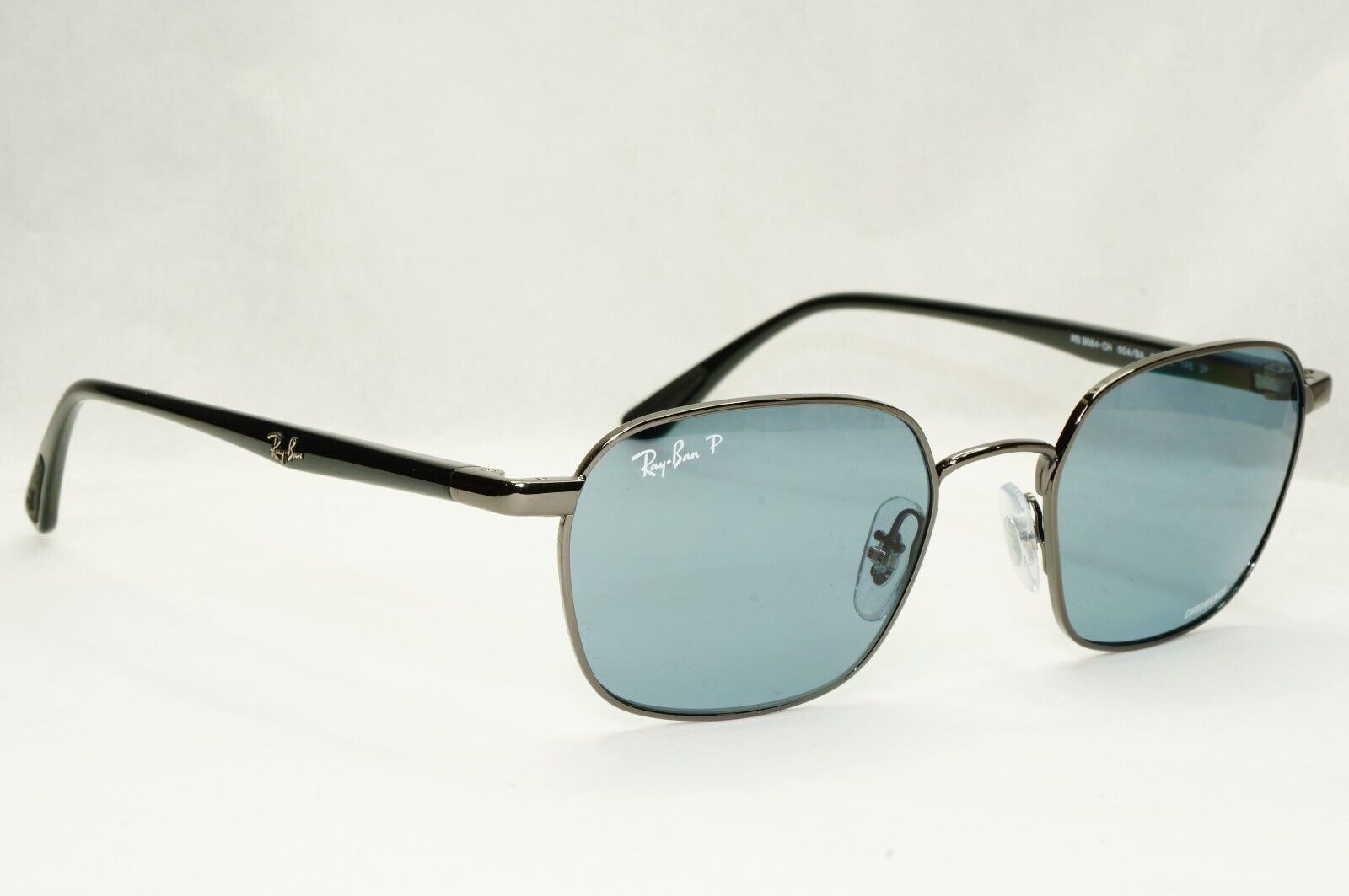 Ray-Ban Sunglasses Polarized Chromance Gunmetal Grey Blue RB 3664-CH 004/BA 50mm