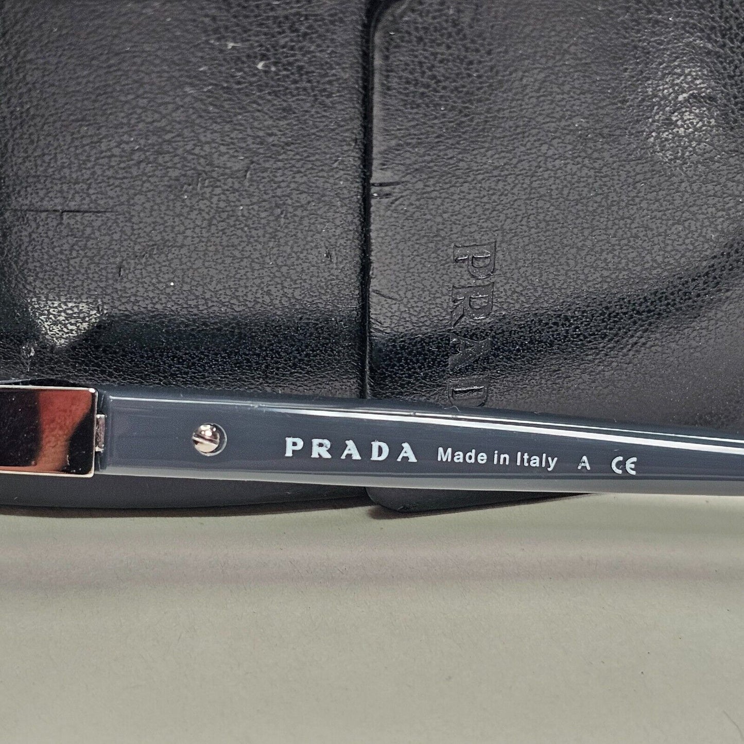Prada Sunglasses 2013 Vintage Dark Grey Black PR55OS SPR 55O 75S-1A0 050824