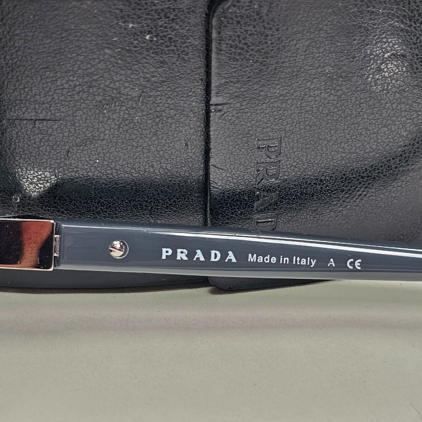 Prada Sunglasses 2013 Vintage Dark Grey Black PR55OS SPR 55O 75S-1A0 050824