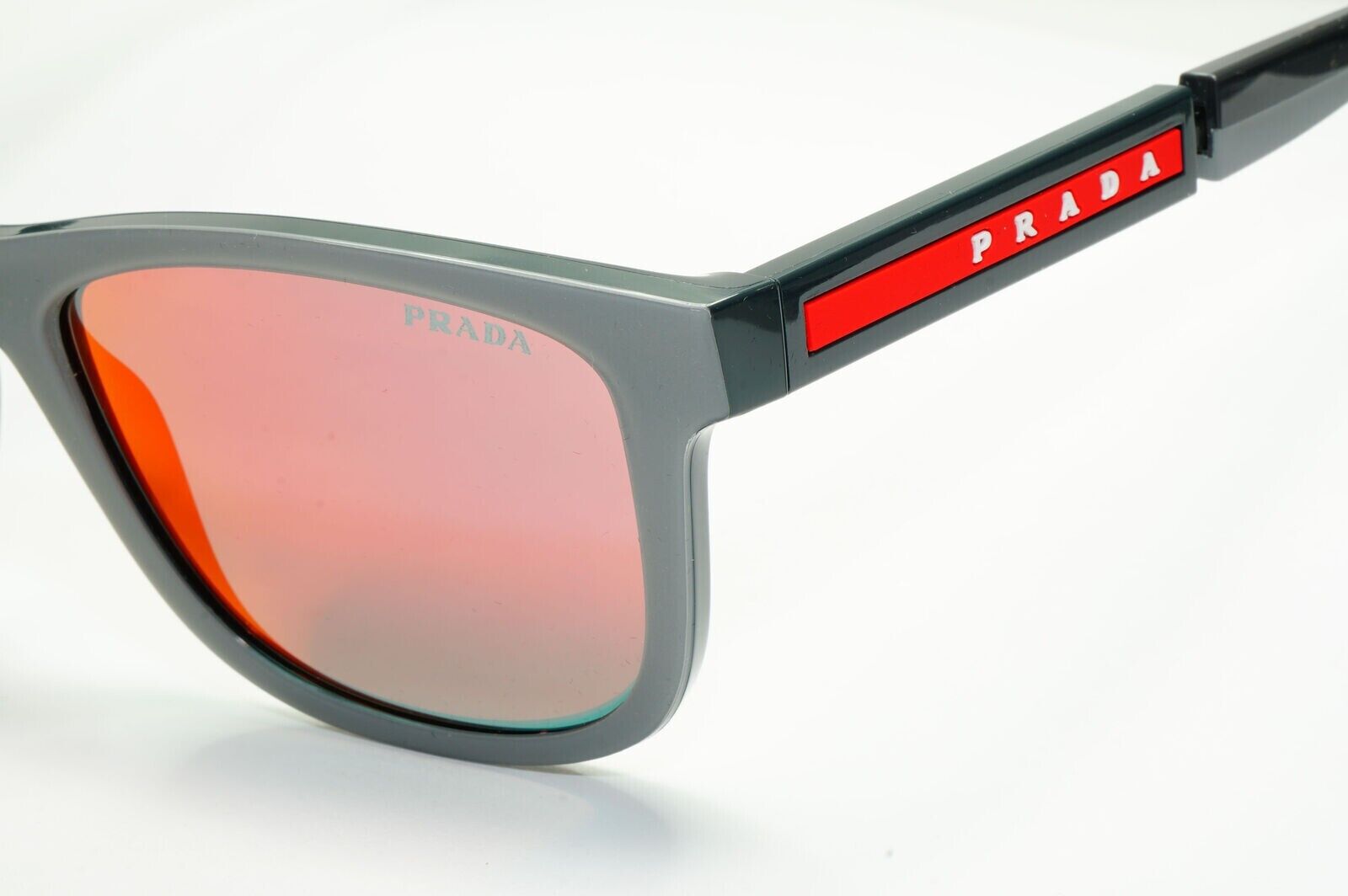 Prada Sunglasses Grey Mirror Red Blue Orange PS04XS SPS 04X 01S-08F [B] 39723