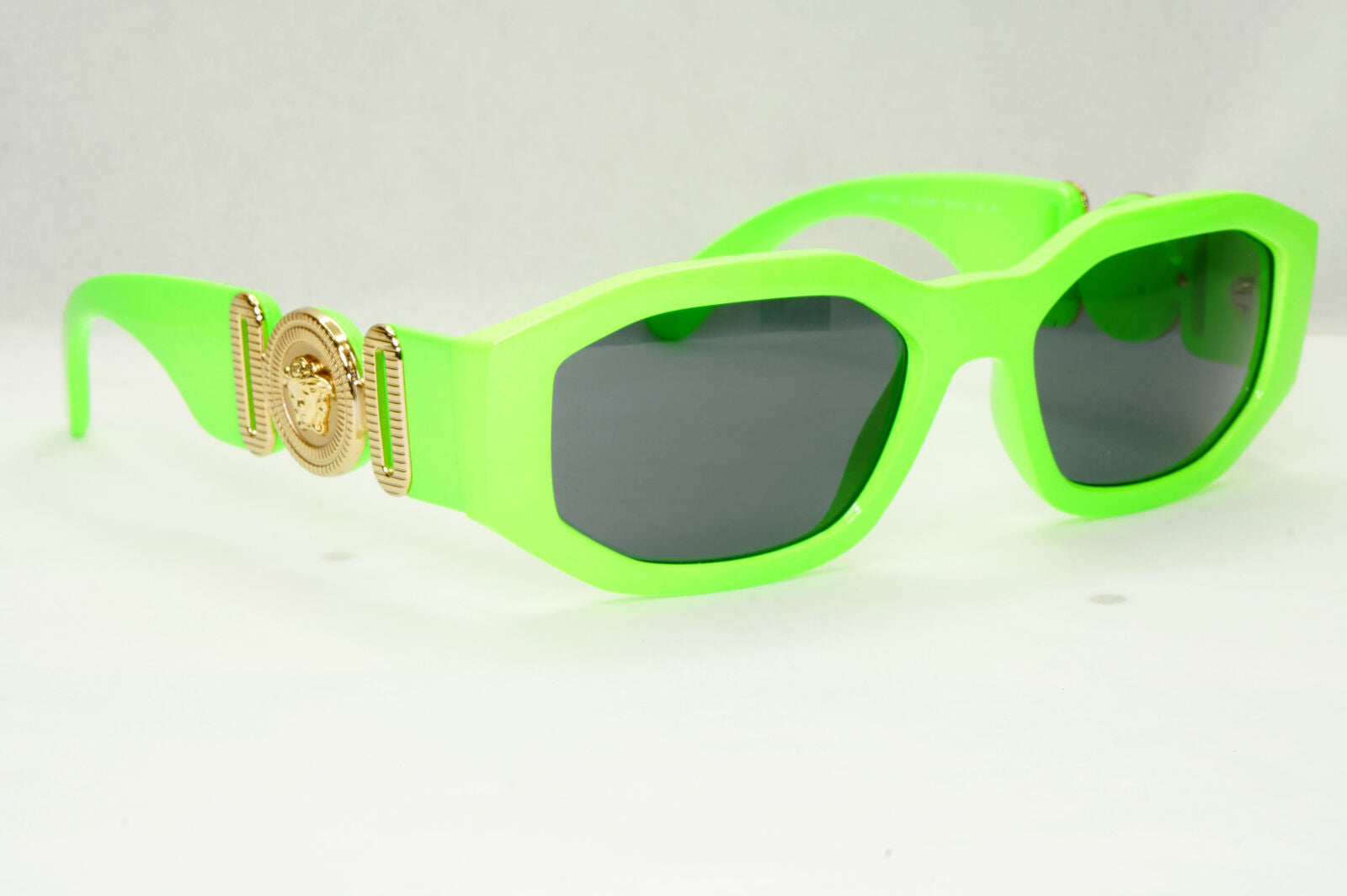 Versace Sunglasses Green Fluorescent Lime Gold Medusa MOD 4361 5319/87