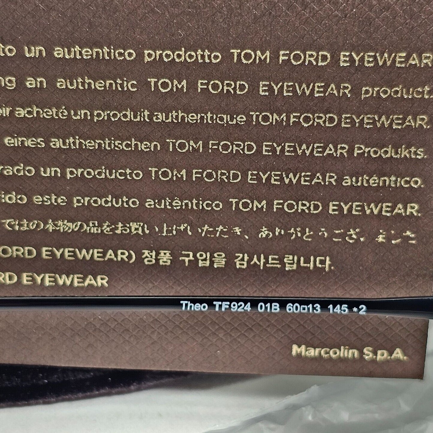 Tom Ford Sunglasses Theo Black Brown Gradient Pilot FT0924 TF 924 01B 60mm