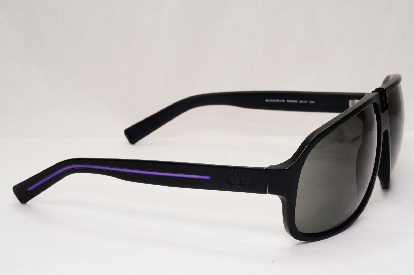 Dior Sunglasses 2014 Vintage Pilot Square Black Tie 131S WRDNR 64mm 121223