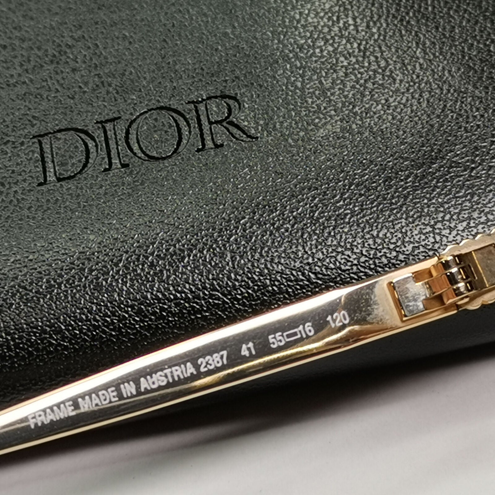 Dior 1990s Vintage Sunglasses Austria Gold Brown Gradient Square 2387 41 251122