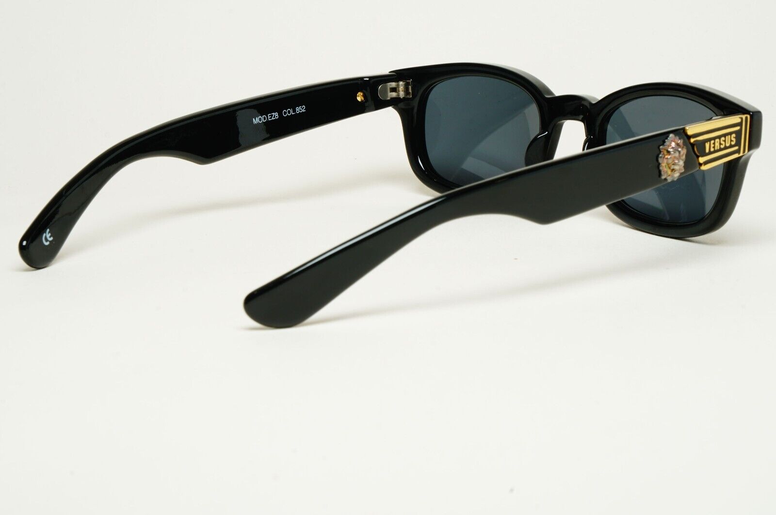 Versus Sunglasses 1996 by Gianni Versace Vintage Black Lion MOD EZ8 COL 852