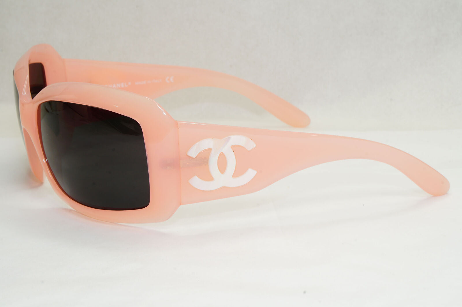 Chanel Sunglasses Mother of Pearl 2006 Vintage Pink Black 5076-H c.671/11 270124