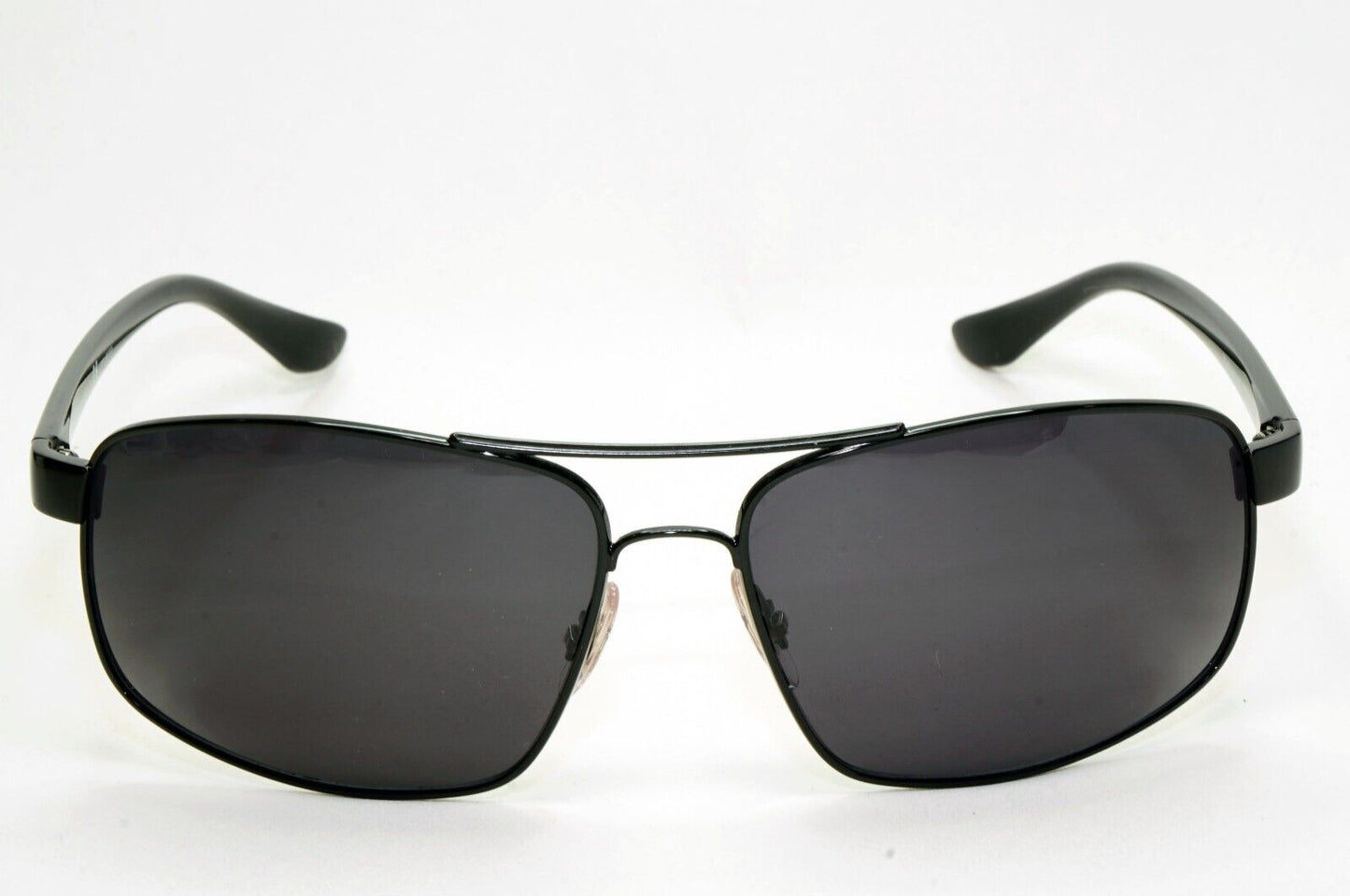 Ray-Ban Sunglasses with Custom Lenses Black Wrap RB 3604-CH 002/J0 62mm 260724