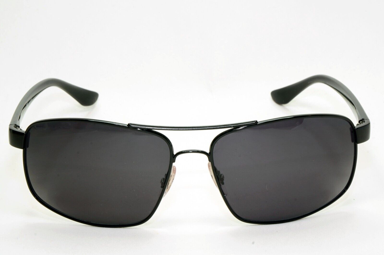 Ray-Ban Sunglasses with Custom Lenses Black Wrap RB 3604-CH 002/J0 62mm 260724