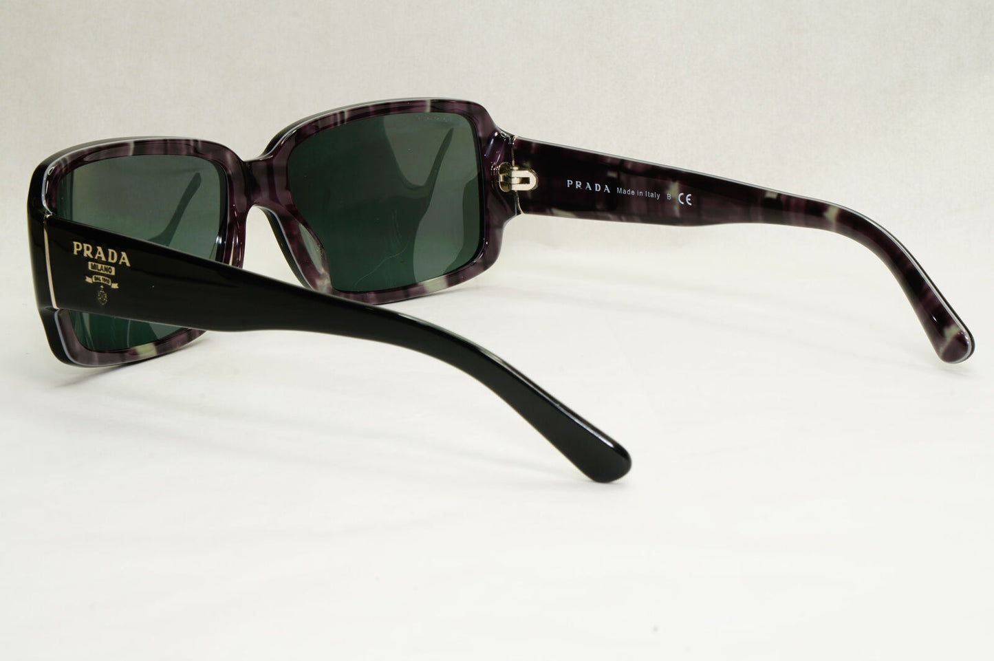Prada Sunglasses 2012 Black Glossy Square Unisex PR32NS SPR 32N BF5-1A1 140124