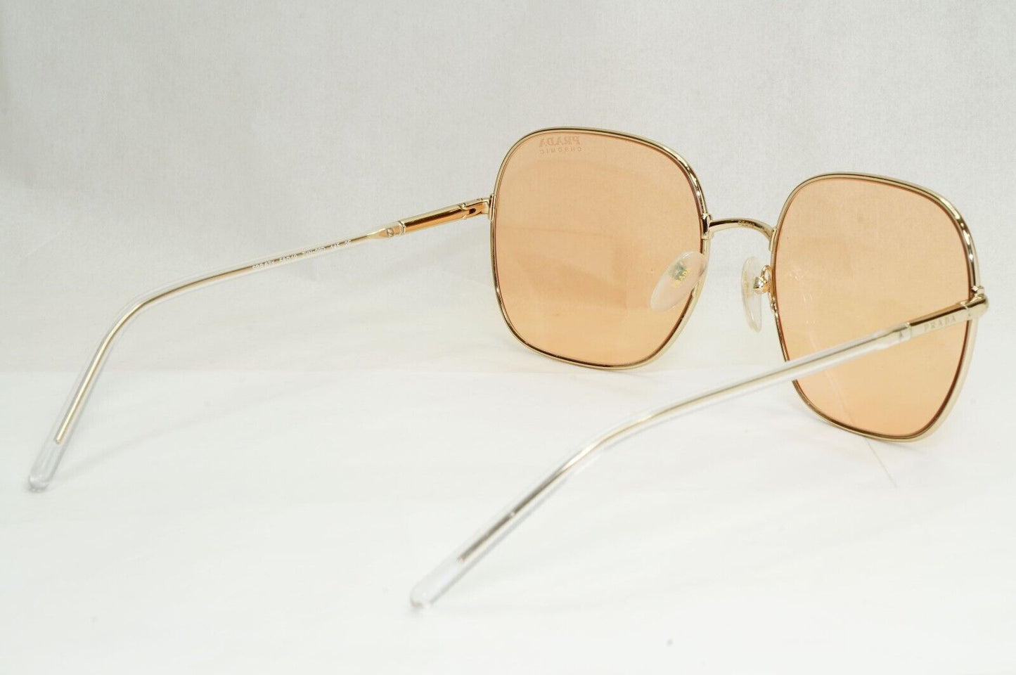 Prada Sunglasses Photochromic Gold Yellow Orange PR67XS SPR 67X ZVN-09D 270324