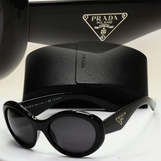 Prada Sunglasses 2013 Vintage Triangle Logo Black PR30PS SPR 30P 1AB-5W1 281024