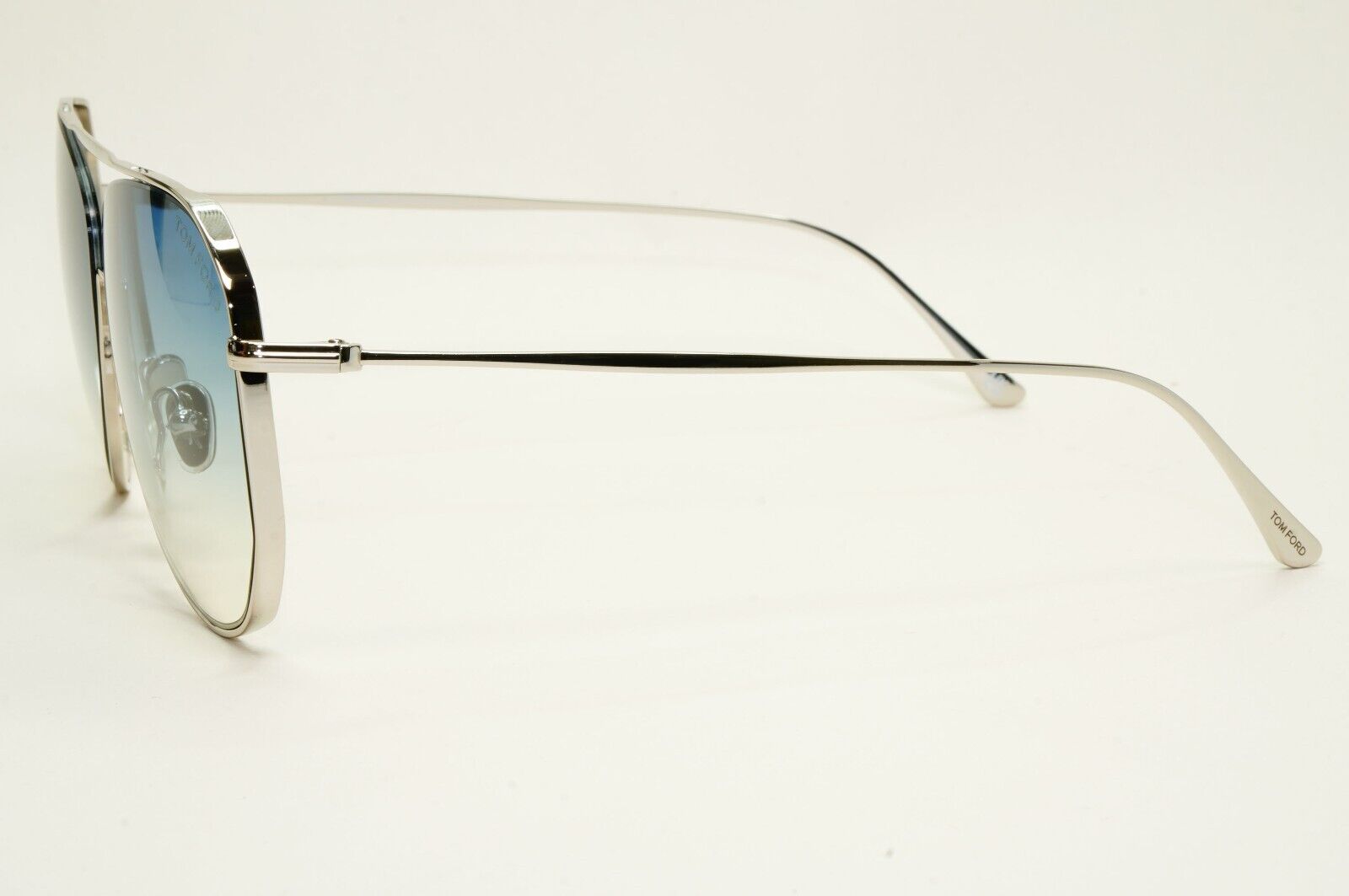 Tom Ford Sunglasses Charles-02 Silver Blue Gradient Square FT0853 TF 853 16W