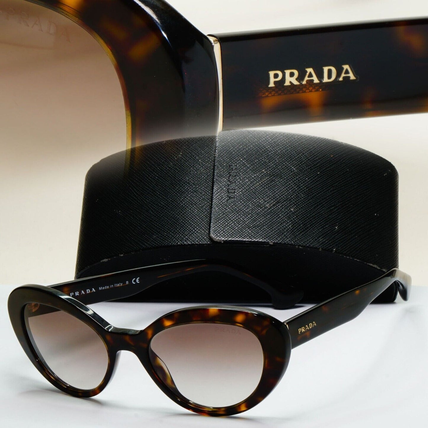 Prada Sunglasses 2015 Brown Tortoise Gradient PR15QS SPR 15Q 2AU-0A7 53mm 230924