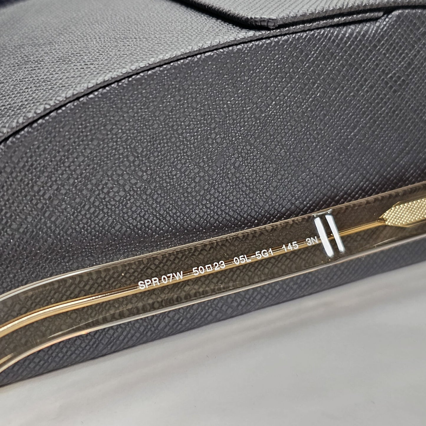 Prada Sunglasses Honey Transparent Caramel Naviator PR07WS SPR 07W 05L-5G1 50mm