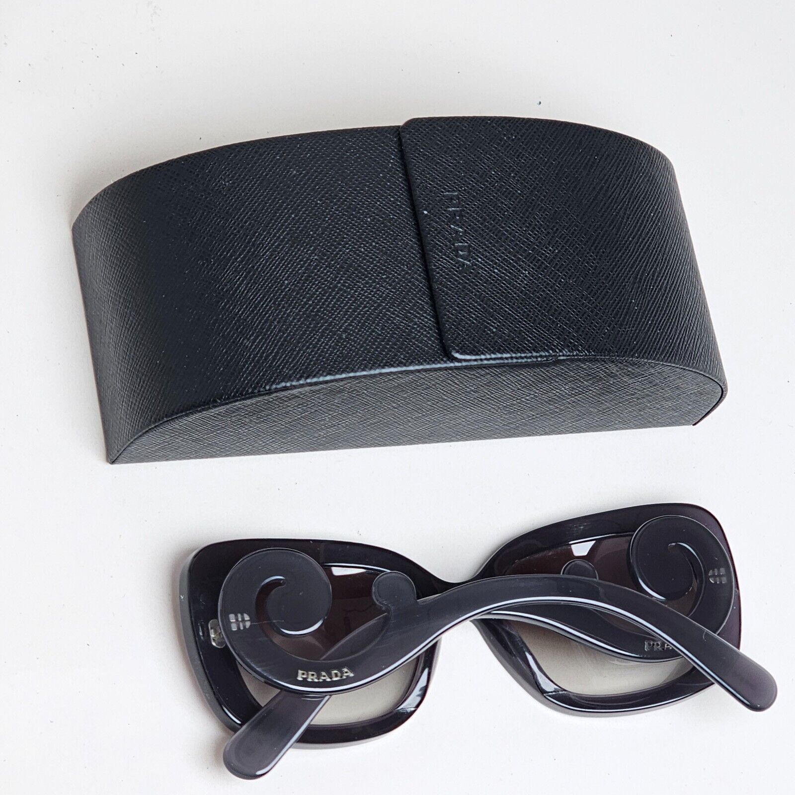 Prada Sunglasses Baroque Swirl Grey Transparent PR27OS SPR 27O KAM-0A7 250125