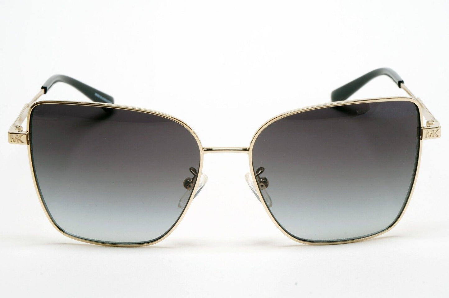 Michael Kors Sunglasses Gold Grey Gradient Metal Square MK 1108 Bastia 1014/8G