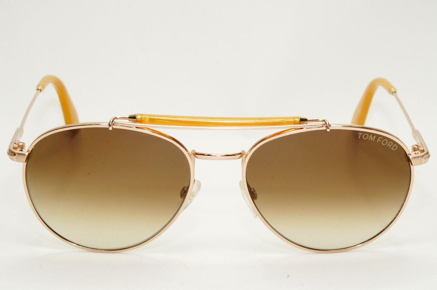Tom Ford Sunglasses Colin Gold Brown Gradient Small Pilot TF 338 28F FT0338