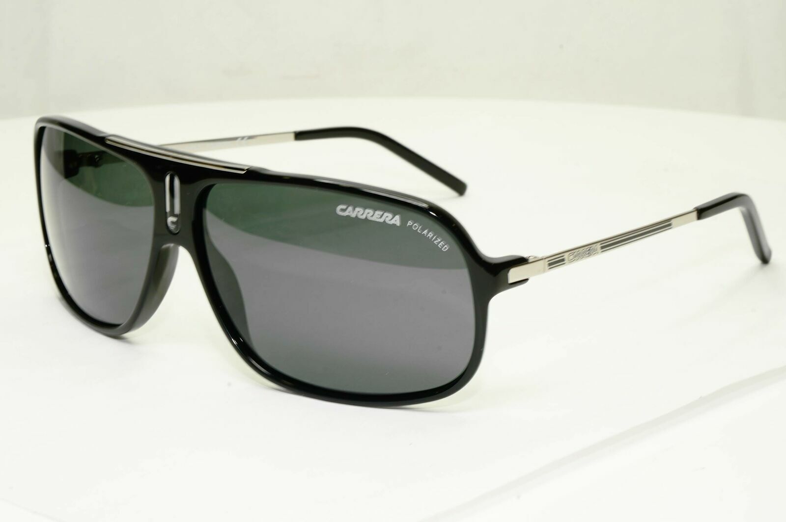 Carrera Polarized Sunglasses Black Smoke Pilot Mens Designer COOL CSARA Sport
