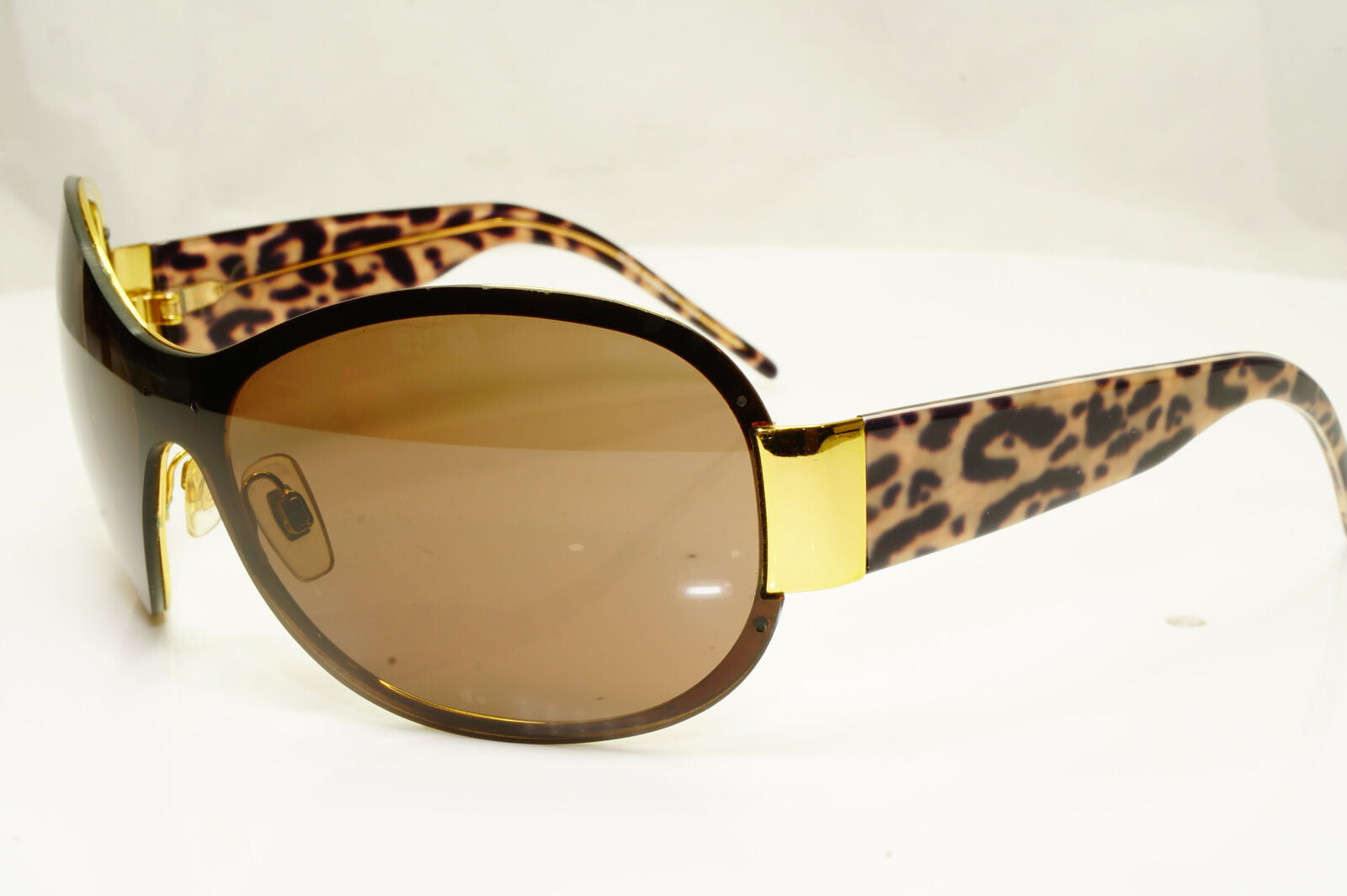 Authentic Dolce & Gabbana Womens Vintage Sunglasses Brown DG 2018 185/73 010122