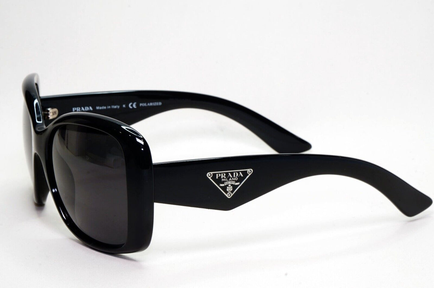 Prada Sunglasses 2013 Vintage Black Triangle Logo PR32PS SPR 32P 1AB-5W1 230924