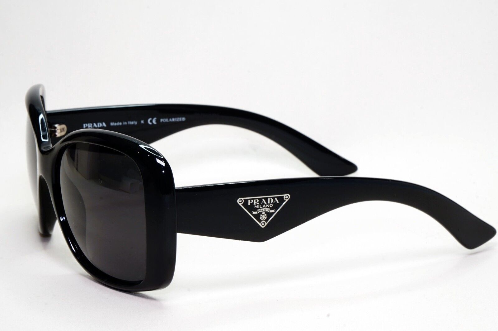 Prada Sunglasses 2013 Vintage Black Triangle Logo PR32PS SPR 32P 1AB-5W1 230924