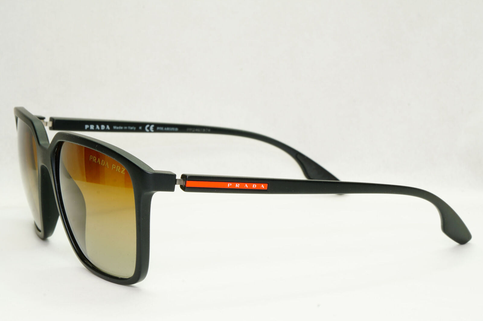 Prada Sunglasses Polarized Black Brown Gradient PS06VS SPS 06V DG0-02I 58mm