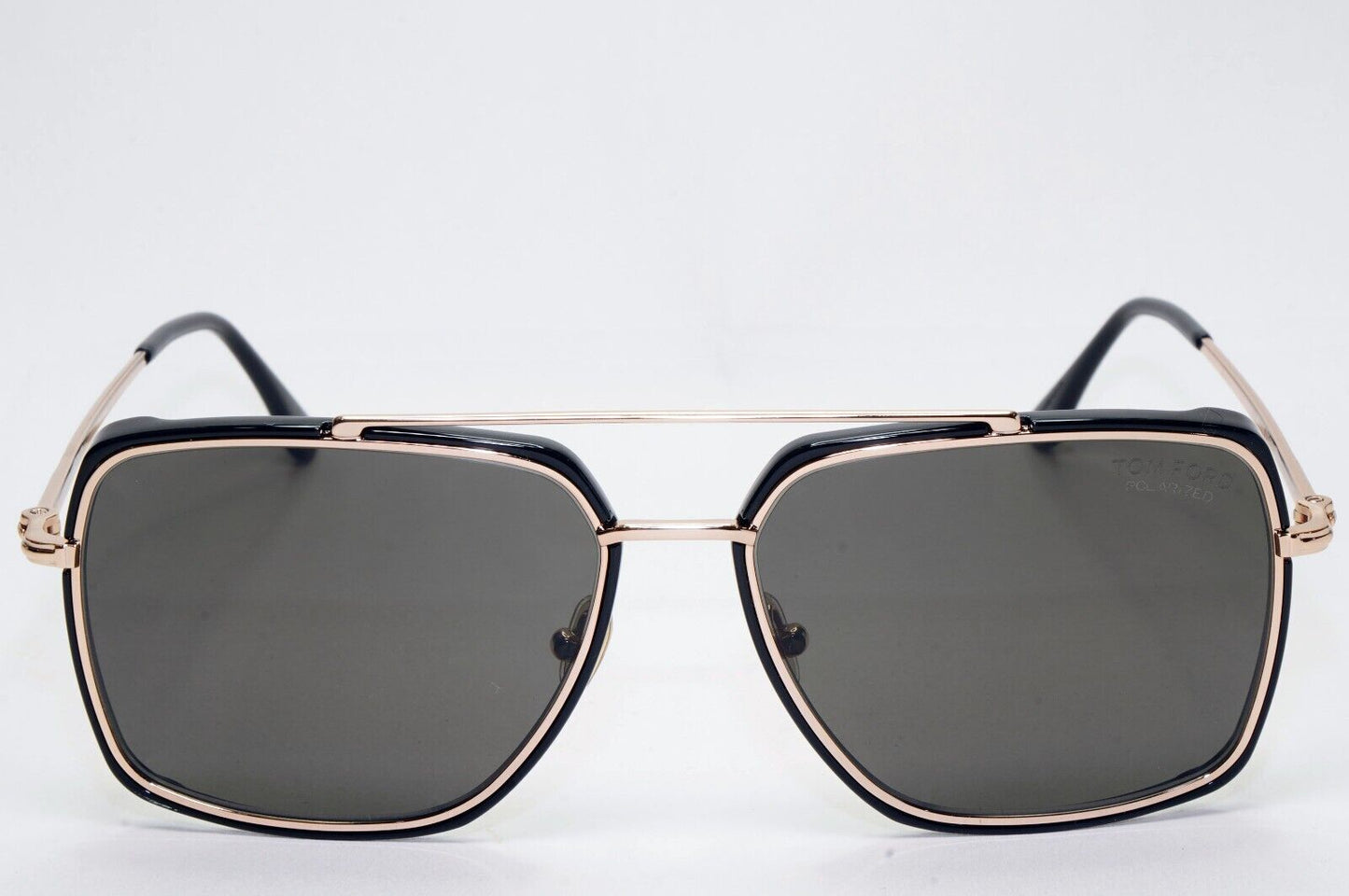 Tom Ford Sunglasses Lionel Polarised Gold Black Navigator FT0750 TF 750 01D 60mm