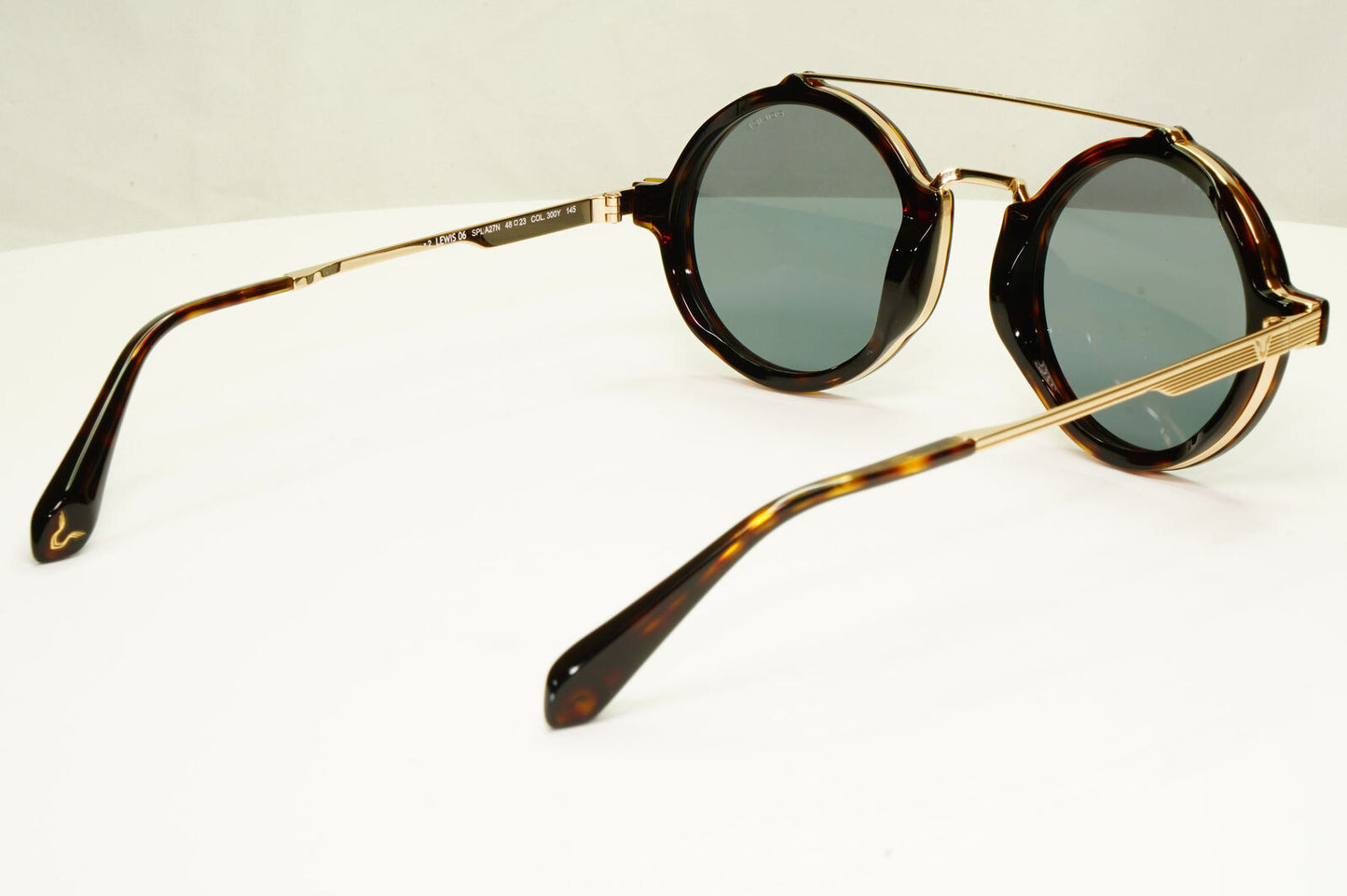 Police Lewis Hamilton F1 Sunglasses Brown Gold Green Tortoise SPL A27N COL 300Y