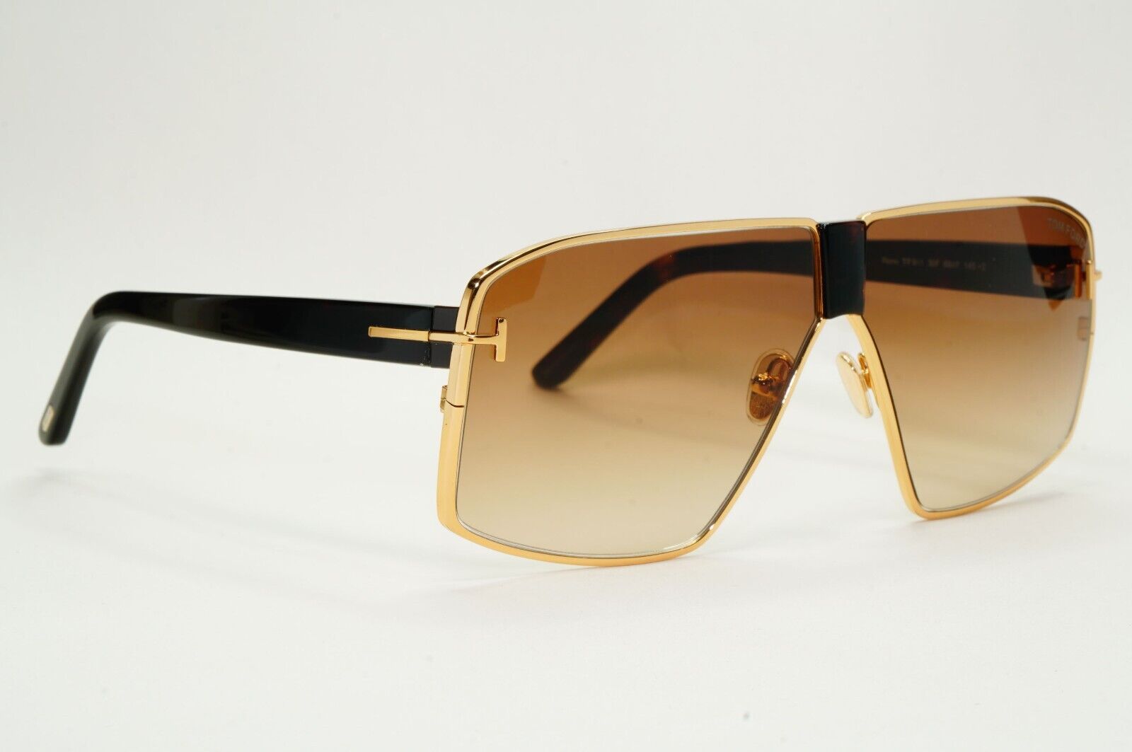 Tom Ford Sunglasses Reno Brown Gold Tortoise Square FT0911 TF 911 30F 66mm