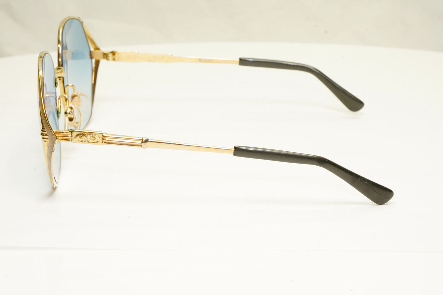 Dior Womens Vintage Sunglasses Germany 1990s Gold 2302 42 36213