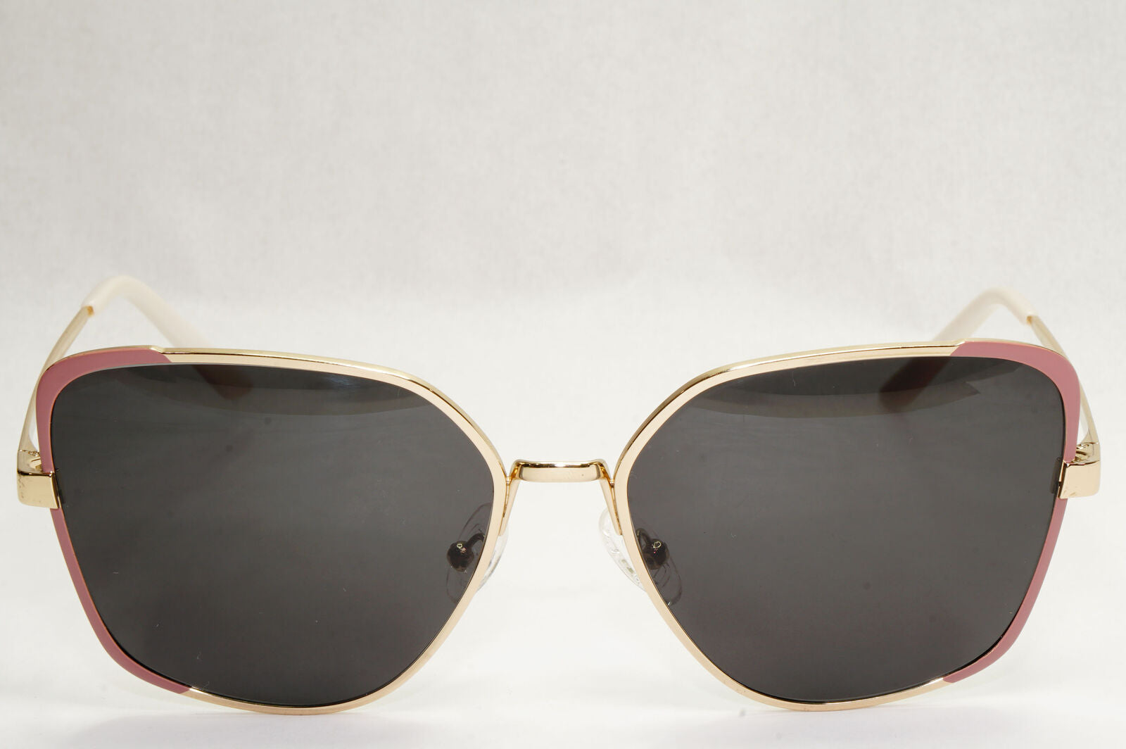 Prada Sunglasses Gold Black Square Metal PR60XS SPR 60X 07B-4K0 59mm 120124