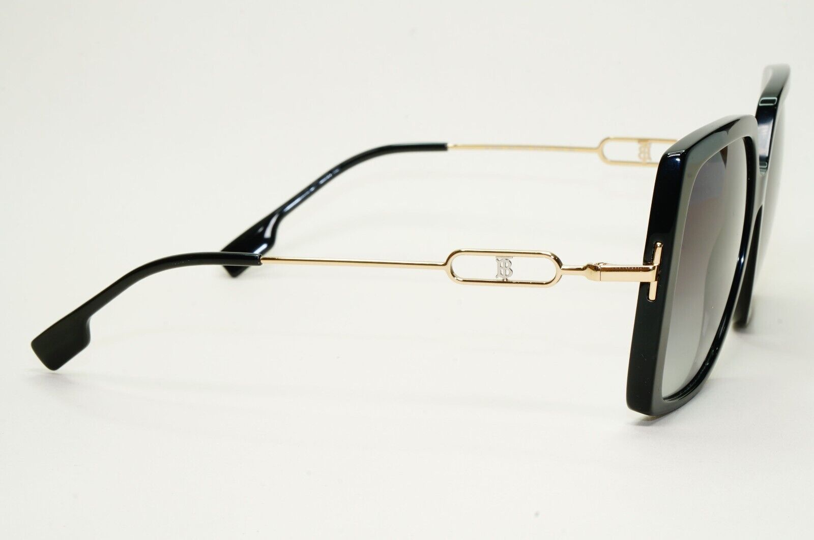 Burberry Sunglasses Luna Black Square Grey Gradient BE 4332 3001/8G 57mm