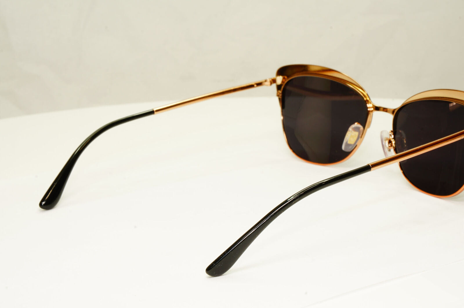 Dolce & Gabbana Gold Black Womens Designer Sunglasses DG 1298 01 36185