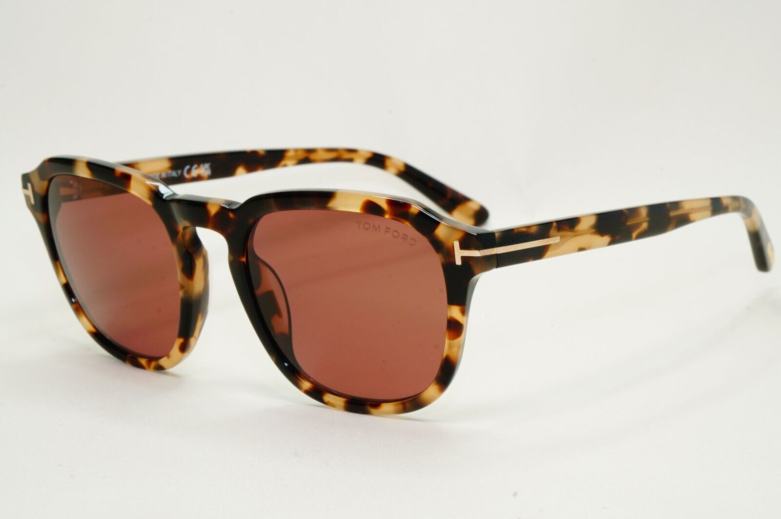 Tom Ford Sunglasses Avery Brown Tortoise Bordo Red FT0931 TF 931 56S