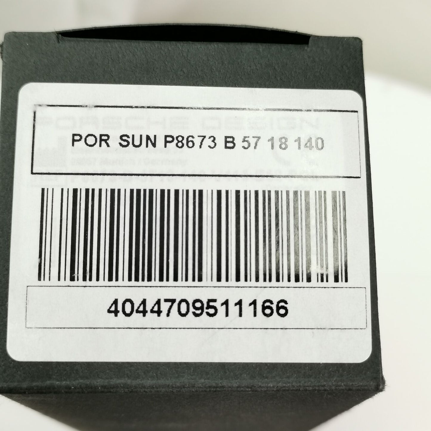 Porsche Design Titanium Polarised Sunglasses Japan Gold Grey Brown P8673 B