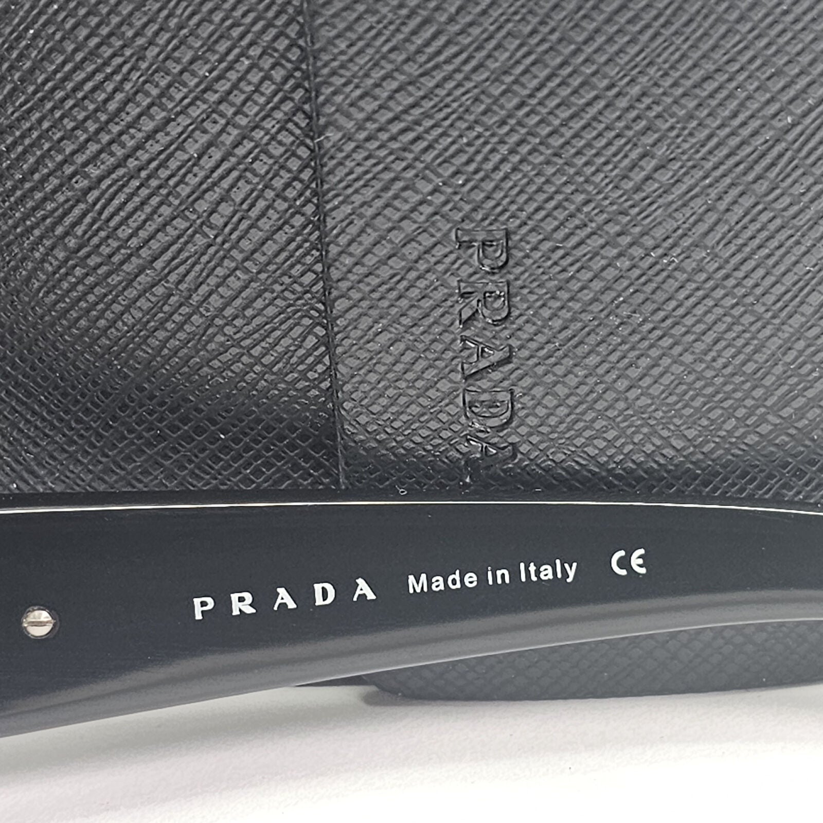 Prada Sunglasses 2006 Vintage Black Pilot Large PR52GS SPR 52G 1BO-1A1 190224