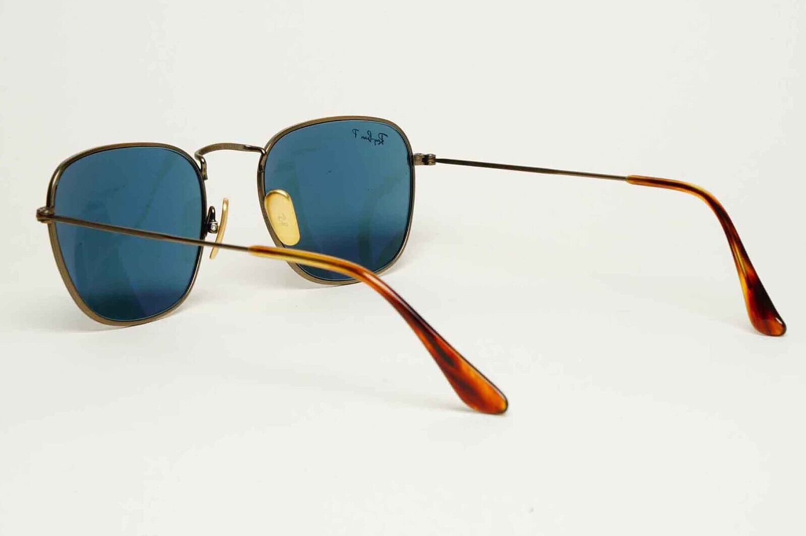 Ray-Ban Sunglasses Frank Titanium Polarised Bronze Blue RB 8157 9207/T0 51mm