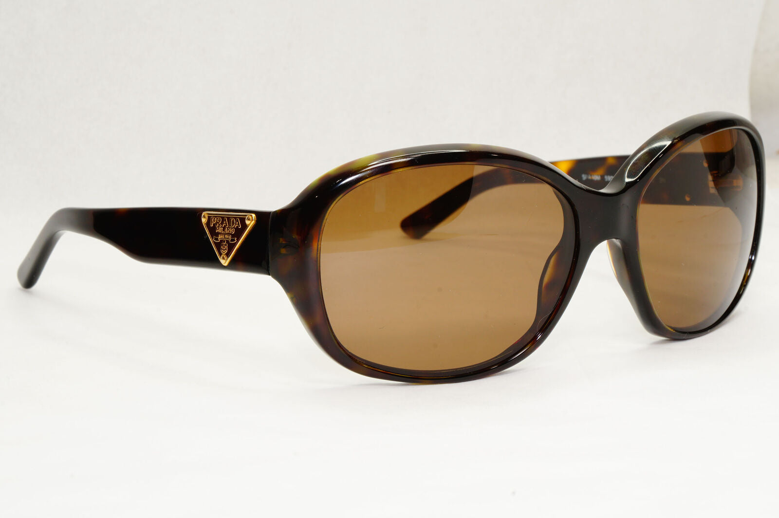 Prada Sunglasses 2011 Vintage Triangle Brown Square PR10MS SPR 10M 2AU6S1 191223